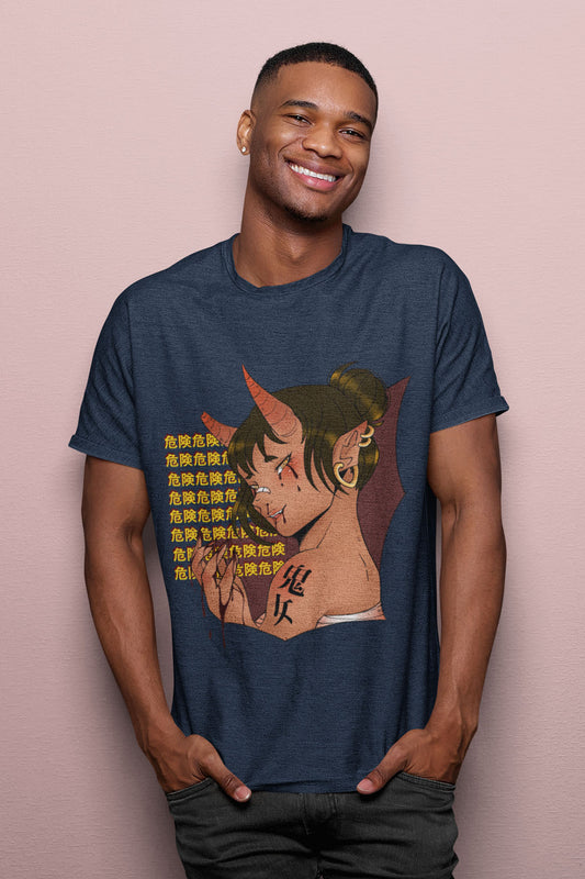 Horned Girl Men's T-Shirt